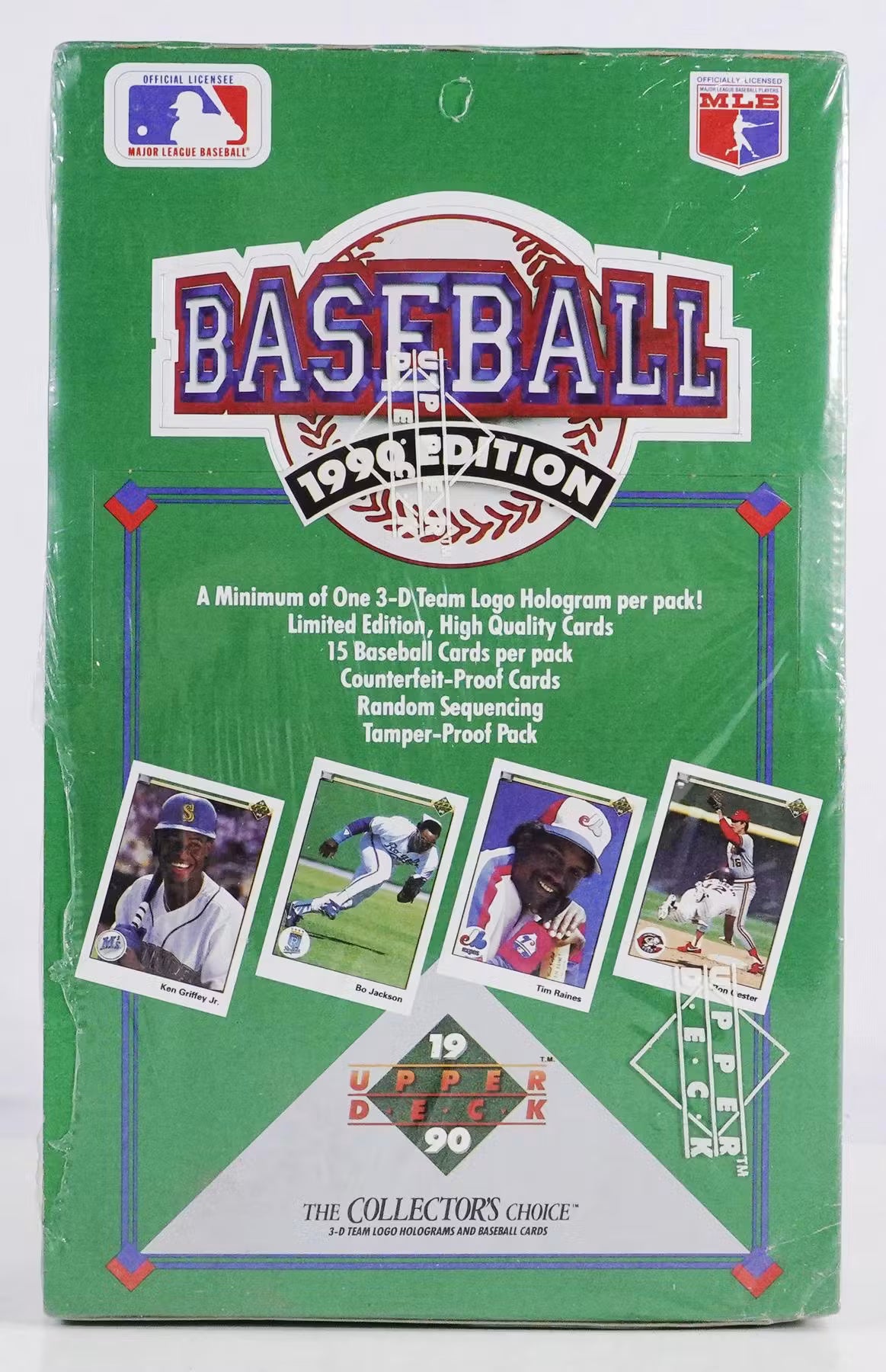 Baseball - 1990 Upper Deck Series 1 Baseball Wax Box (Low #)