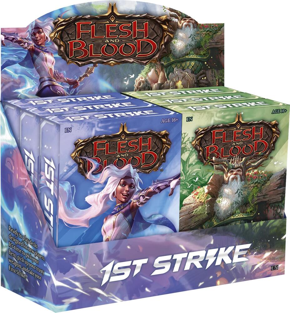 Flesh and Blood - 1st Strike Blitz Deck Display - 1st Strike