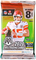 NFL - Football - 2020 Panini Mosaic No Huddle Football Hobby Pack