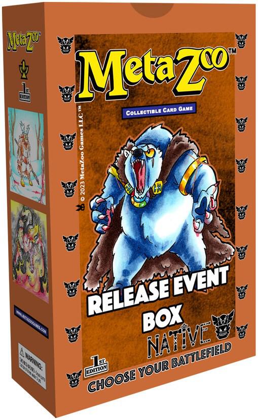 Metazoo - Native Release First Edition Event Box - Native: First Edition Release Event Deck (NATFE-RE)