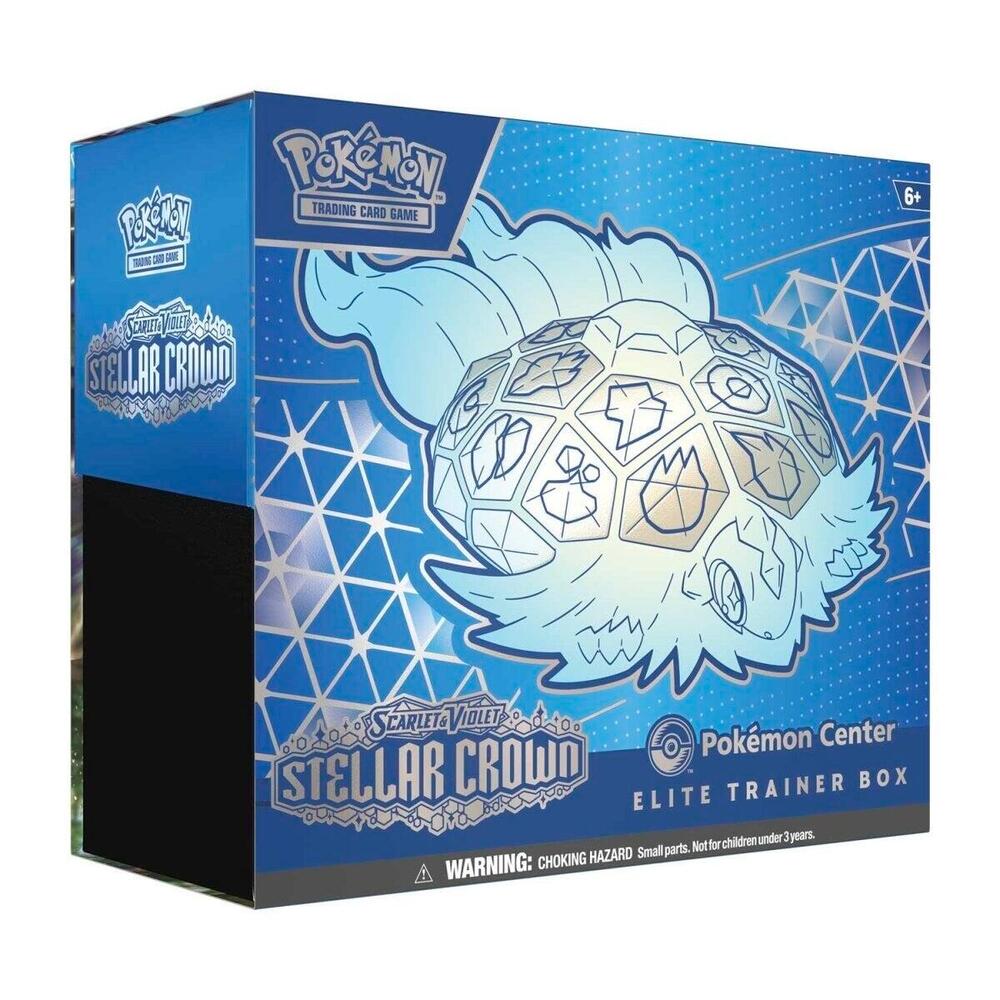 Pokemon - Stellar Crown Pokemon Center Elite Trainer Box (Exclusive) - SV07: Stellar Crown (SCR)