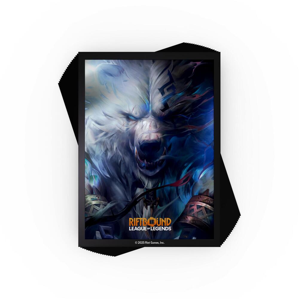 Riftbound -  Card Sleeves: Riftbound- Origins- Volibear Art (100 ct)