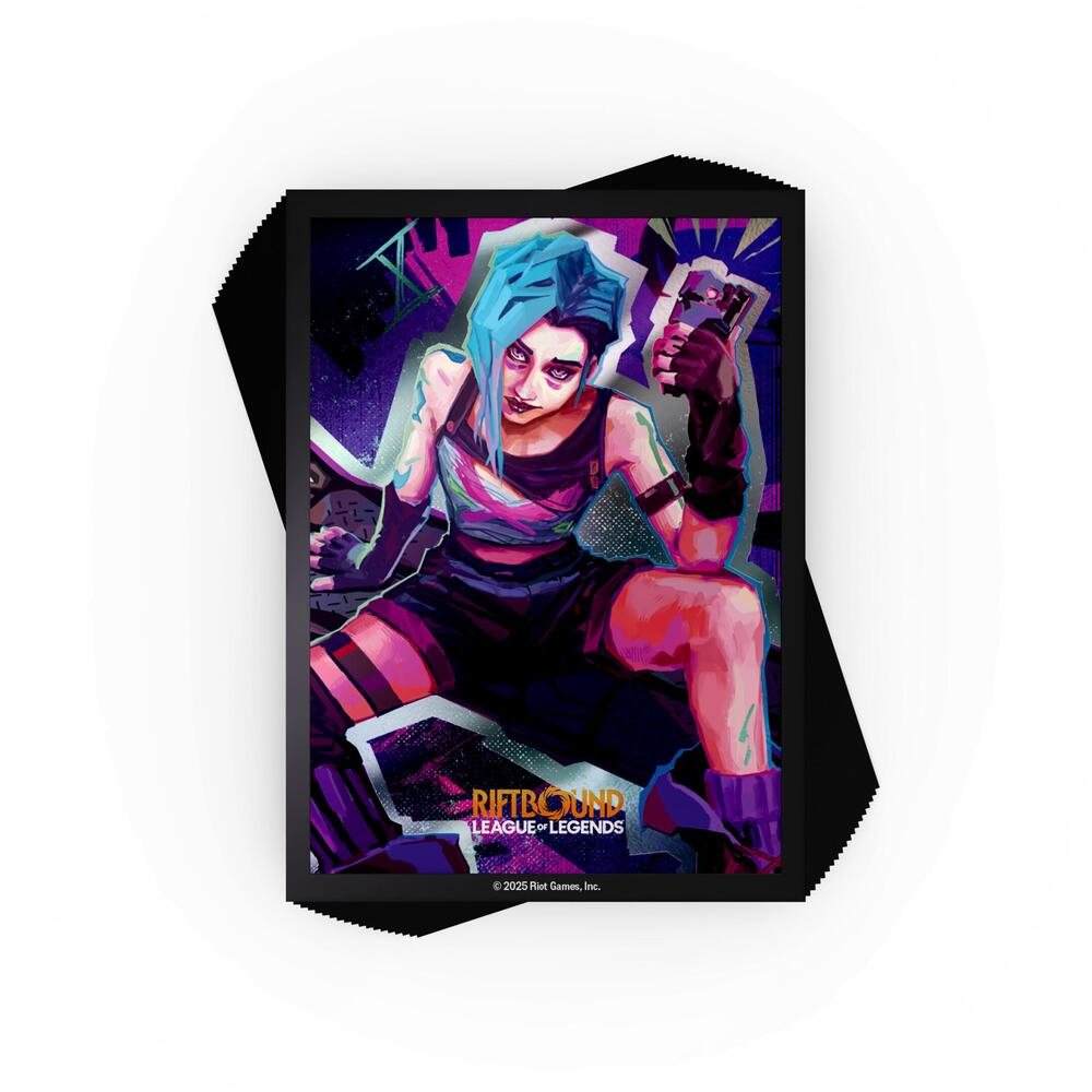 Riftbound - Card Sleeves: Riftbound- Origins- Jinx Art (100 ct)