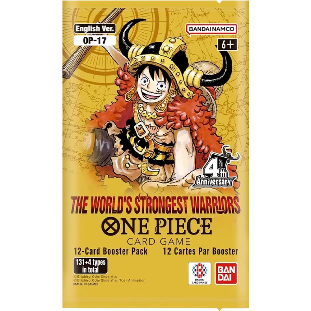 One Piece - The World's Strongest Warriors Booster Pack - The World's Strongest Warriors (OP17)