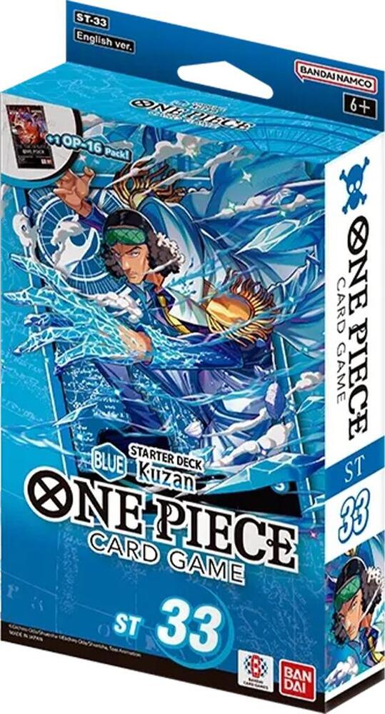 One Piece - Starter Deck 33: BLUE Kuzan - Starter Deck 33: BLUE Kuzan (ST-33)