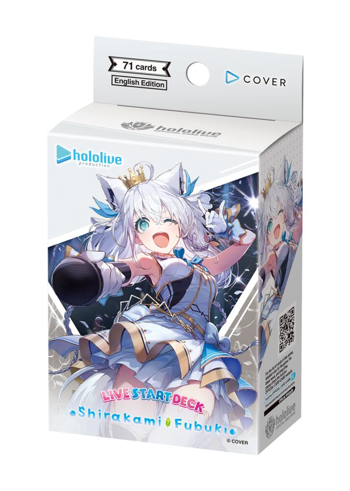 Hololive - hololive OCG: Shirakami Fubuki Live Start Deck Display (SD14)