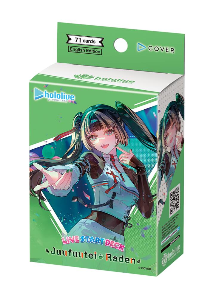 Hololive - hololive OCG: Juufuutei Raden Live Start Deck Display (SD15)