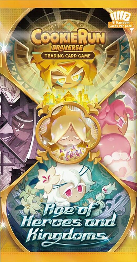 Cookie Run - Age of Heroes and Kingdoms Booster Pack - Age of Heroes and Kingdoms (BS3-BS4)