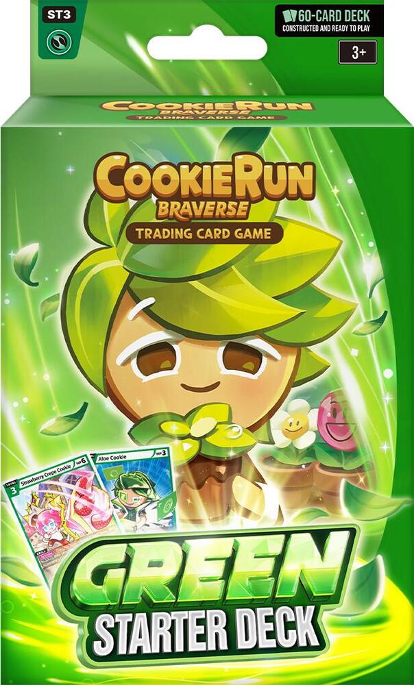 Cookie Run - Starter Deck: Green - Starter Deck Assortment 1 (ST1-ST5)