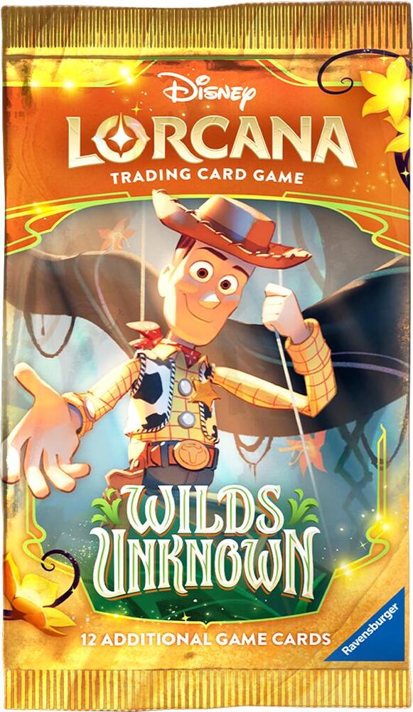 Disney Lorcana - Disney Lorcana: Wilds Unknown Booster Pack - Wilds Unknown (12)
