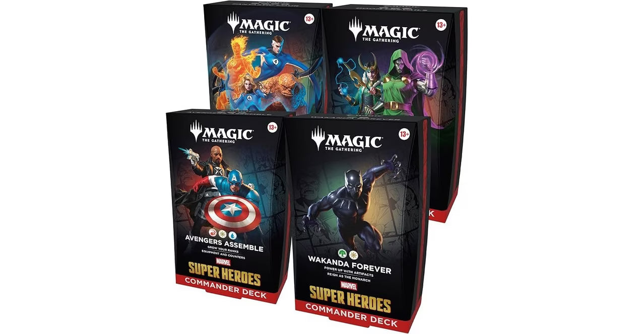Magic the Gathering - Magic: The Gathering Marvel Super Heroes Commander Deck (Styles May Vary)