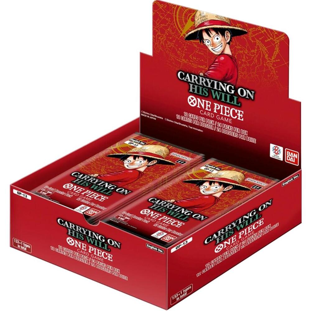 One Piece - Carrying On His Will Booster Box - Carrying On His Will (OP13)