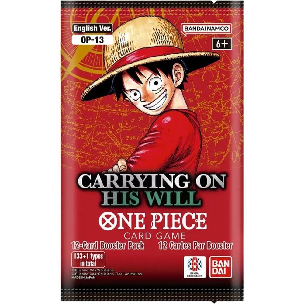 One PIece - Carrying On His Will Booster Pack - Carrying On His Will (OP13)