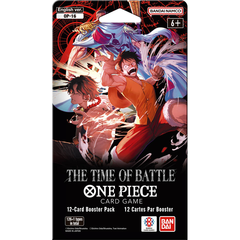 One Piece - The Time of Battle Sleeved Booster Pack - The Time of Battle (OP16)