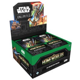Star Wars - Star Wars: Unlimited - Homeworlds Booster Display