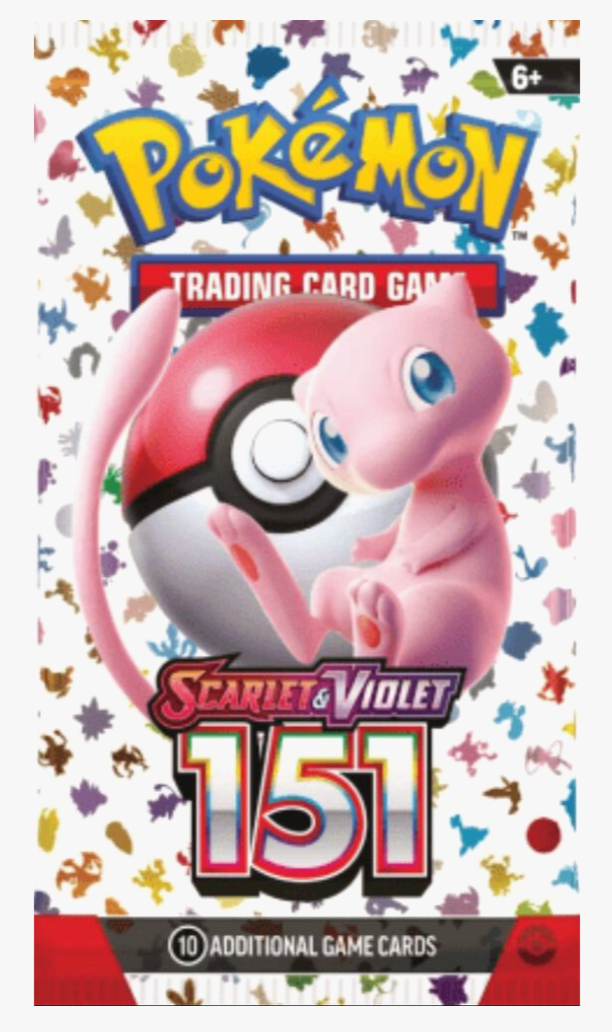 Pokemon - 151 Booster Pack - SV: Scarlet & Violet 151