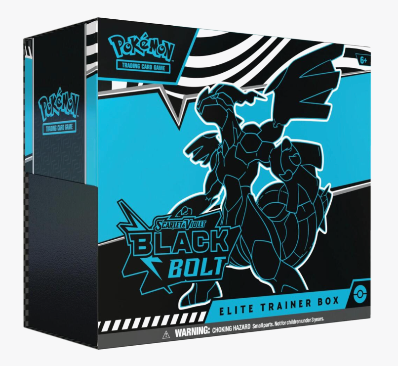 Pokemon - Black Bolt Elite Trainer Box - SV: Black Bolt