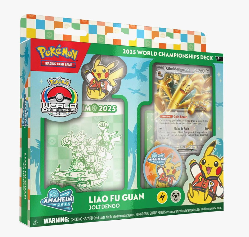 Pokemon - World Championship Deck 2025 - Liao Fu Guan