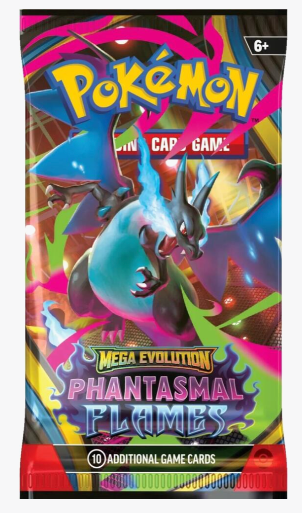 Pokemon - Phantasmal Flames Booster Pack - ME02