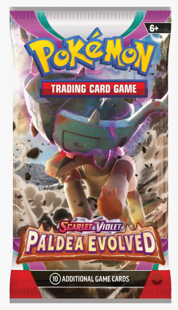 Pokemon - Paldea Evolved Booster Pack - SV02