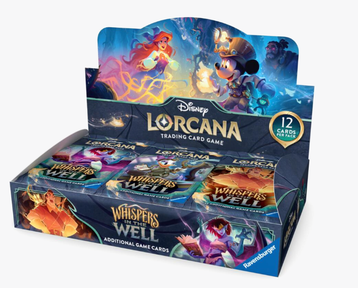 Disney Lorcana: Whispers in the Well Booster Box - Whispers in the Well (10)