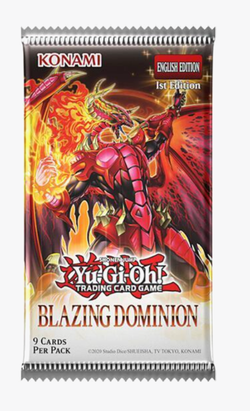 Yu-Gi-Oh - Blazing Dominion Booster Pack [1st Edition] - Blazing Dominion (BLZD)
