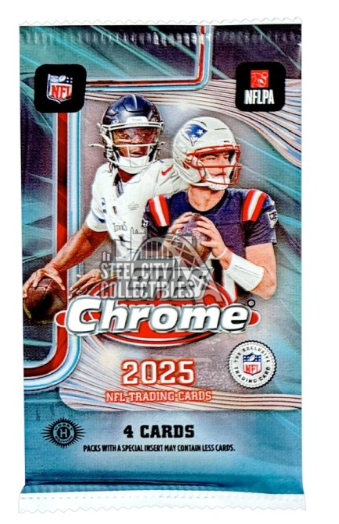 Football - 2025 Topps Chrome Football Hobby Pack