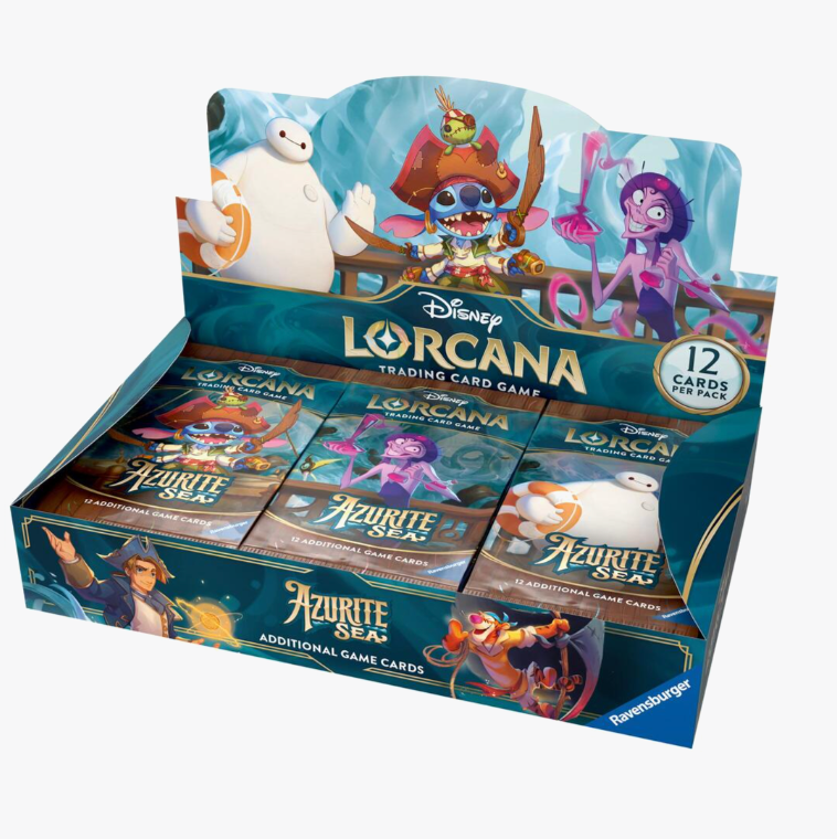 Disney Lorcana: Azurite Sea Booster Box - Azurite Sea (6)