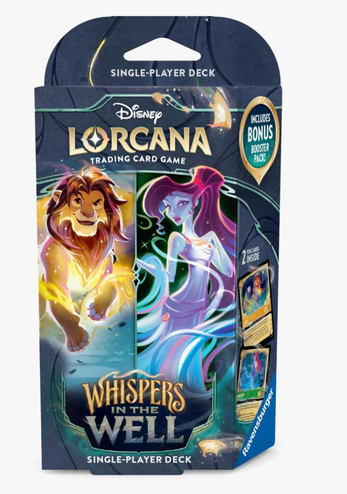 Disney Lorcana: Whispers in the Well Starter Deck (Amber & Emerald) - Whispers in the Well (10)
