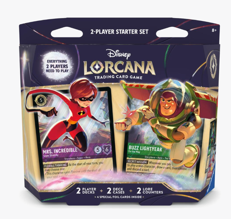 Disney Lorcana: Wilds Unknown 2-Player Starter Set - Wilds Unknown (12)