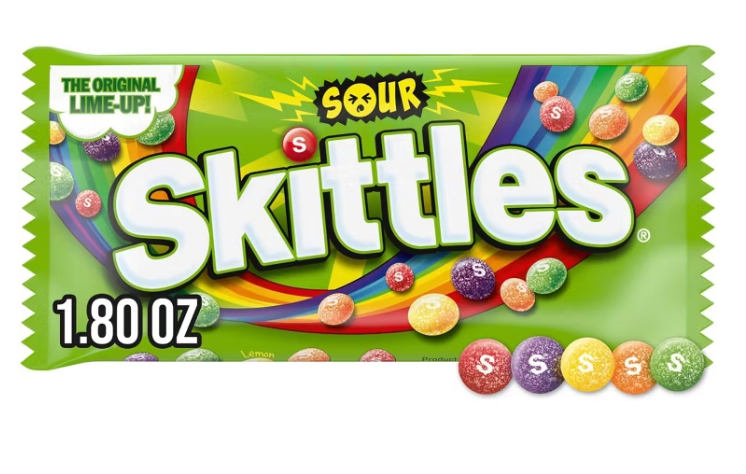 Candy - Skittles Sour Assorted Bag - 1.80 oz.