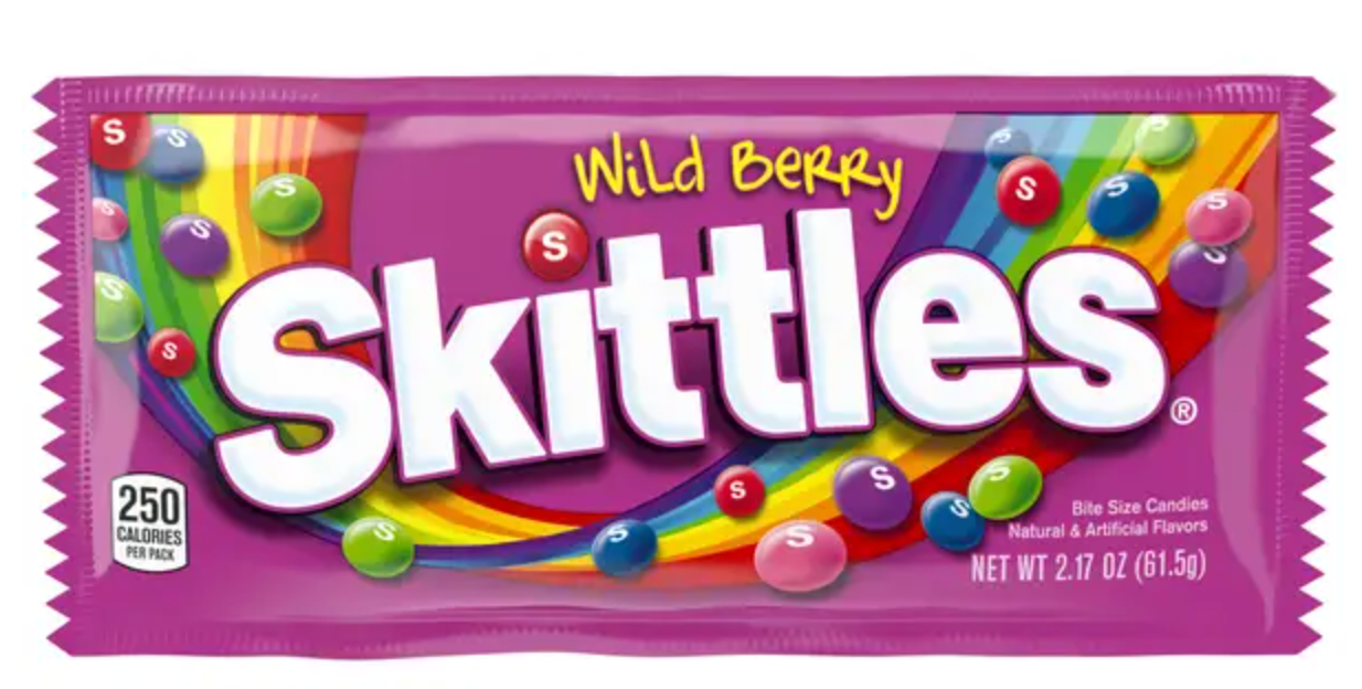 Candy - Skittles Wild Berry Assorted Bag - 2.17 oz.