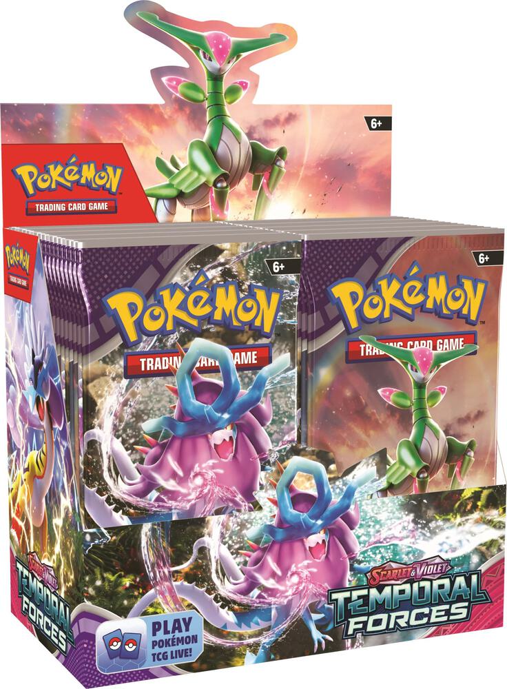 Pokemon - Temporal Forces Booster Box - SV05: Temporal Forces (TEF)