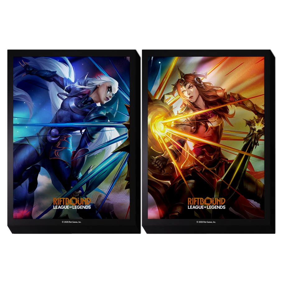 Supplies - Deck Protector: Riftbound: Vendetta: Diana vs Leona (100)