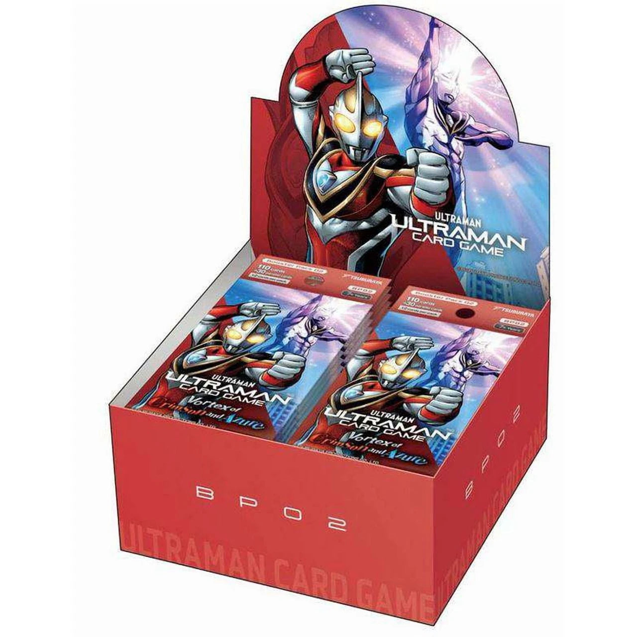 Ultraman - Ultraman TCG: BP02 Vortex of Crimson and Azure Booster Display