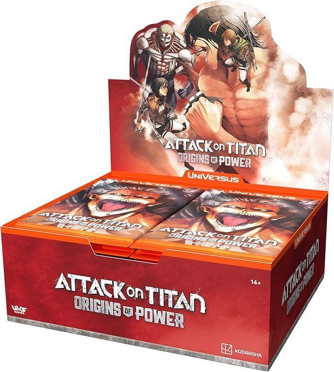 Attack on Titan - UniVersus: Attack on Titan: Origins of Power: Booster Display