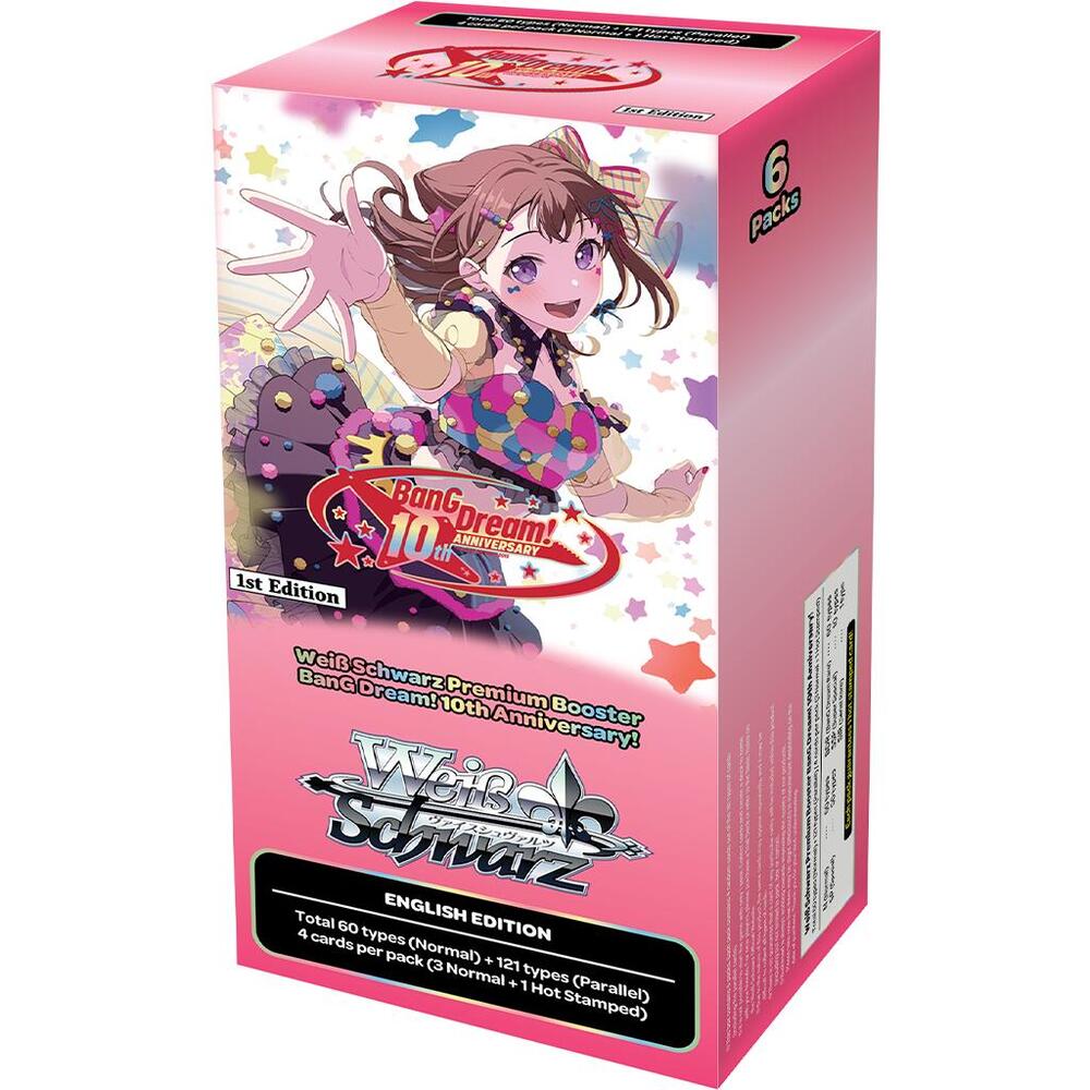 Weiss Schwarz -  BanG Dream! 10th Anniversary! Premium Booster Display - BanG Dream! 10th Anniversary! Premium Booster (BD/)