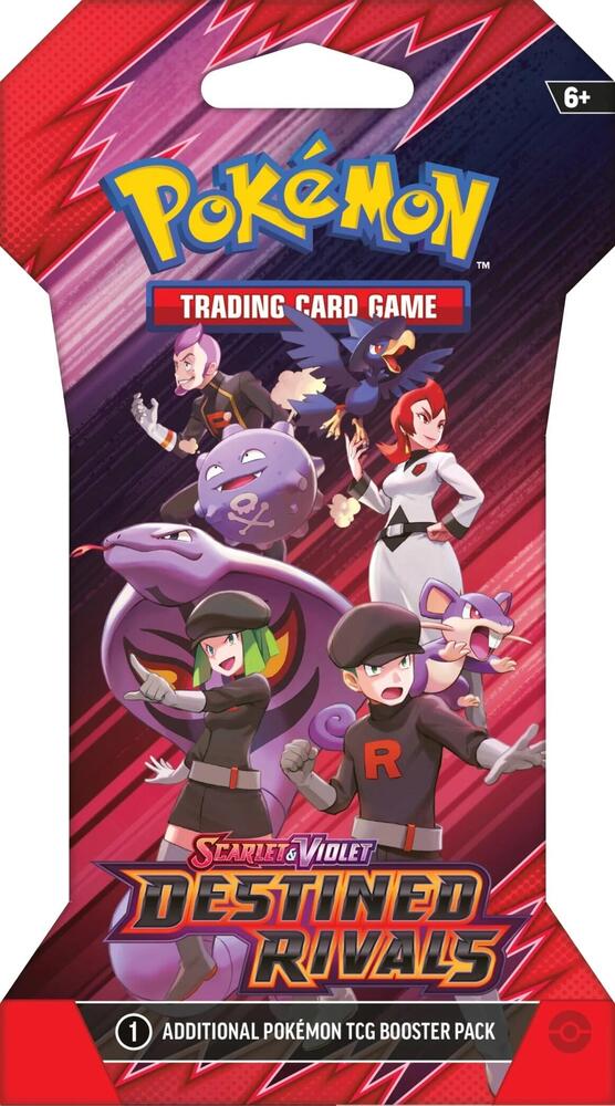 Pokemon - Destined Rivals Sleeved Booster Pack - SV10: Destined Rivals (DRI)