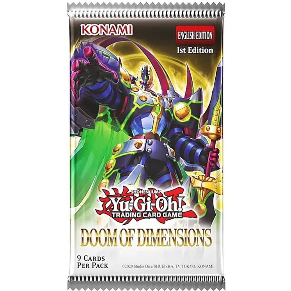 Yu-Gi-Oh - Doom of Dimensions Booster Pack [1st Edition] - Doom of Dimensions (DOOD)