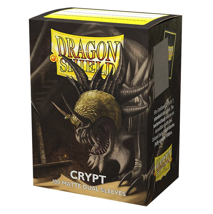 Supplies - Dragon Shield Card Sleeves - Dual Matte Crypt