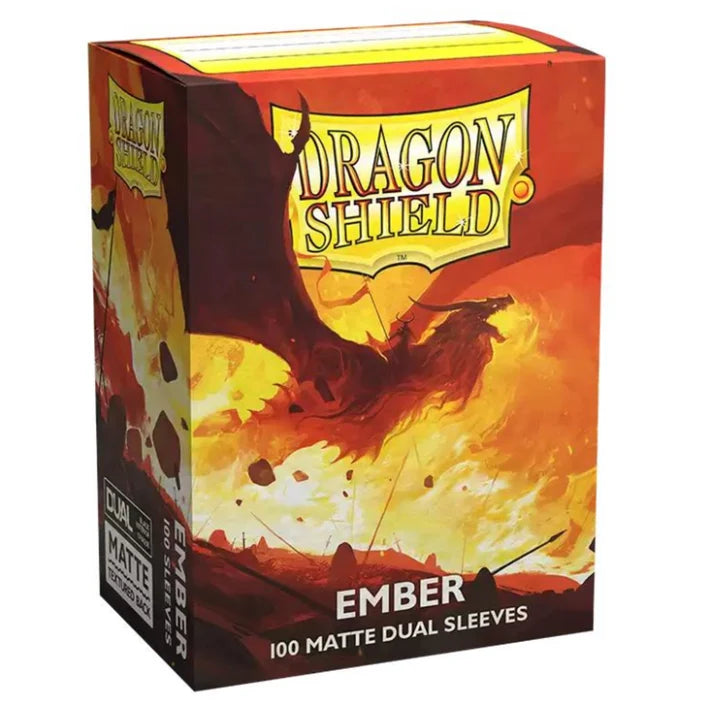 Supplies - Dragon Shield Card Sleeves - Dual Matte Ember