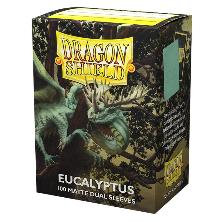 Supplies - Dragon Shield Card Sleeves - Dual Matte Eucalyptus