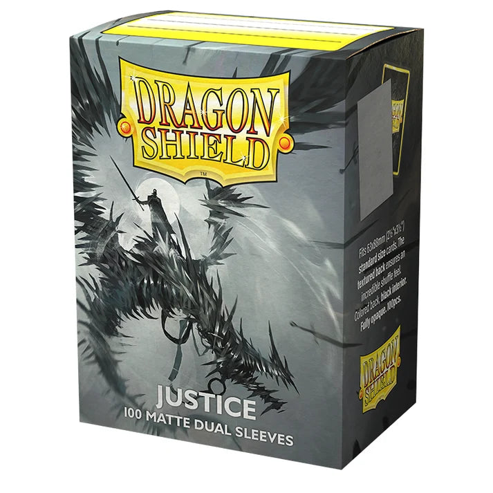 Supplies - Dragon Shield Card Sleeves - Dual Matte Justice