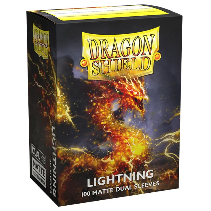 Supplies - Dragon Shield Card Sleeves - Dual Matte Lightning