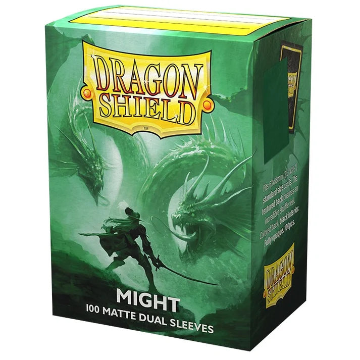 Supplies - Dragon Shield Card Sleeves - Dual Matte Might