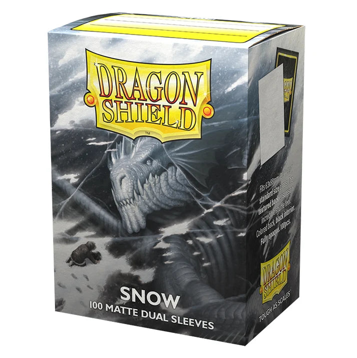 Supplies - Dragon Shield Card Sleeves - Dual Matte Snow