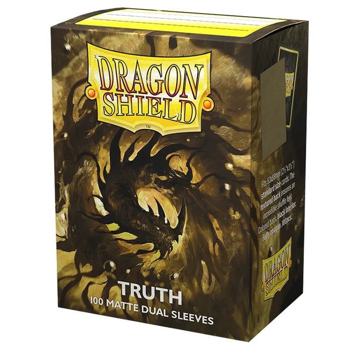 Supplies - Dragon Shield Card Sleeves - Dual Matte Truth