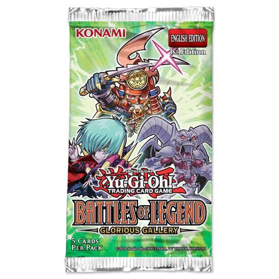 Yu-Gi-Oh - Battles of Legend: Glorious Gallery Booster Pack [1st Edition] - Battles of Legend: Glorious Gallery (BLGG)