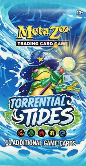 Meta Zoo - MetaZoo Trading Card Game Torrential Tides Booster Pack [11 Cards]