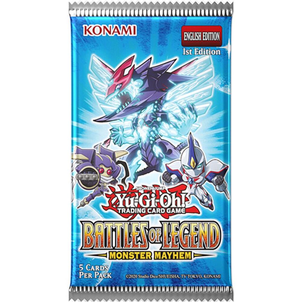 Yu -Gi -Oh - Battles of Legend: Monster Mayhem Booster Pack [1st Edition]